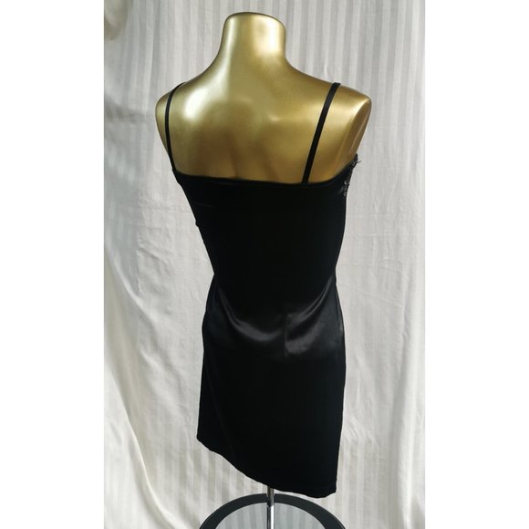 Small Black Dress with Gold Sequins - Picture 5 of 10